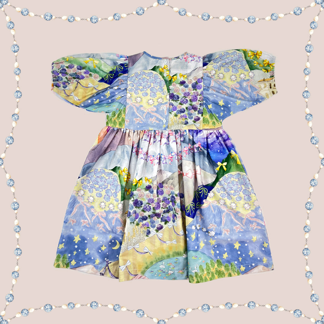 Dreamy Valley Dress with Puffy Sleeves