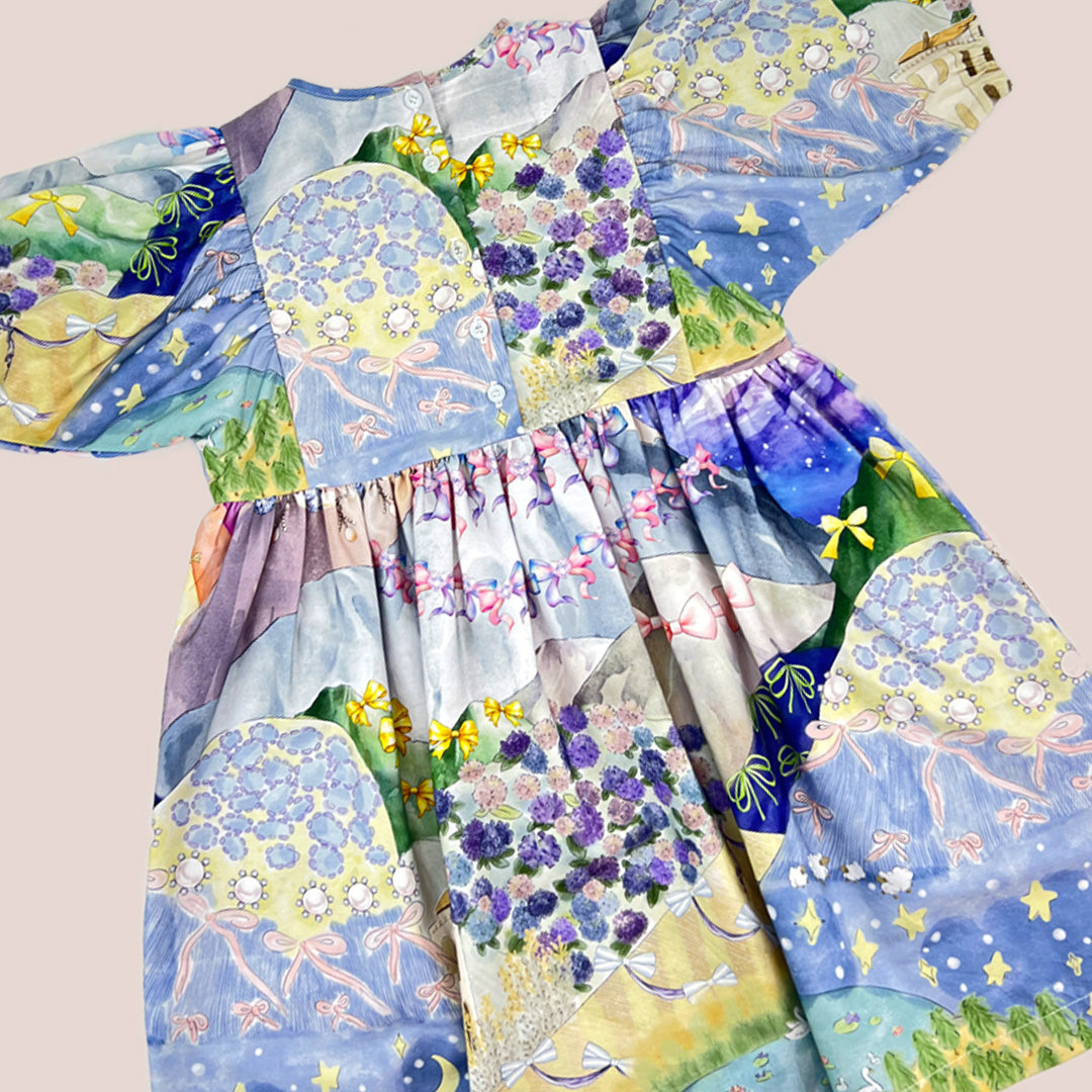 Dreamy Valley Dress with Puffy Sleeves