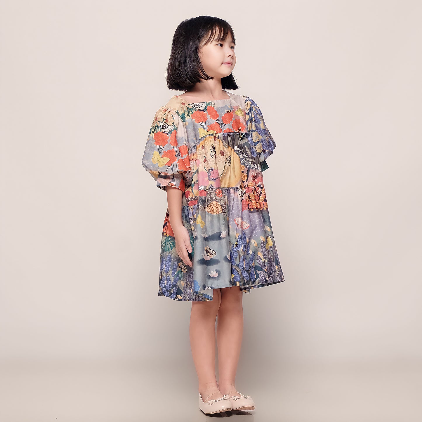 Butterflies & Bees Puffy Dress PREORDER